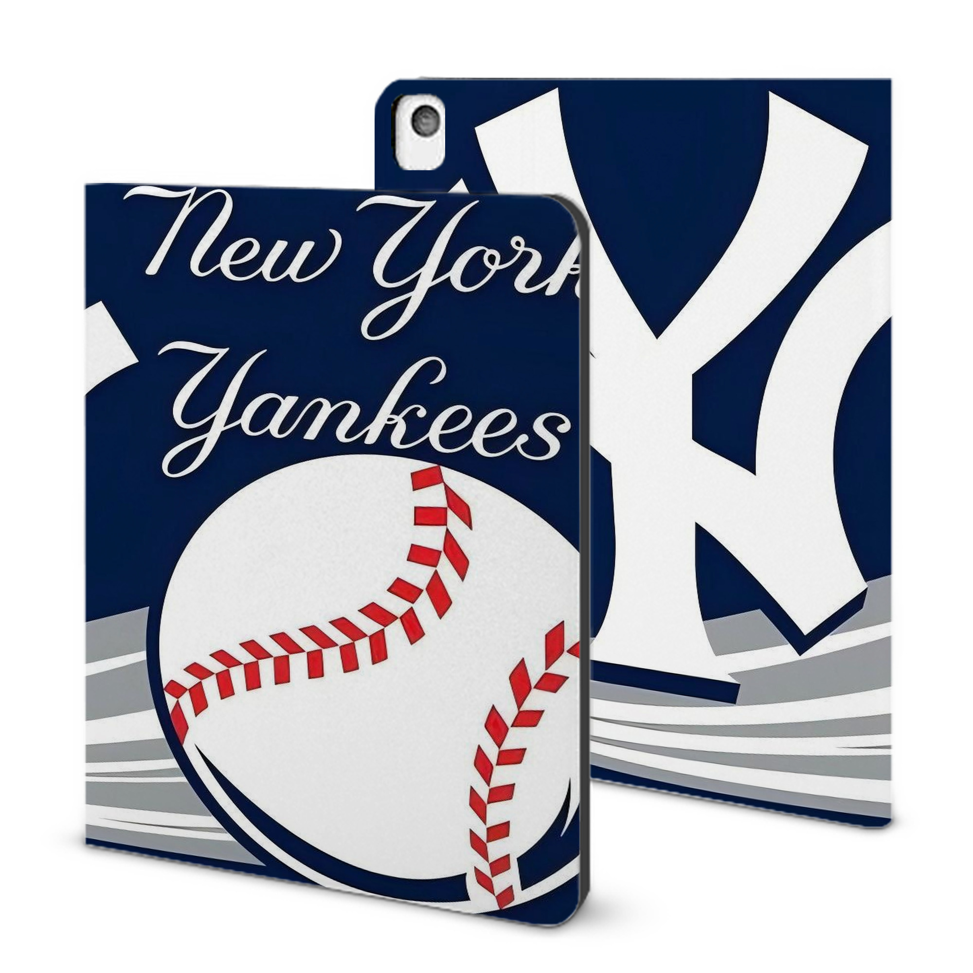 New York Yankees 259 IPad Book-Style Case With Pencil Slot – Slim PU & TPU Cover – Full Protection, Precise Fit, Water & Scratch Resistant